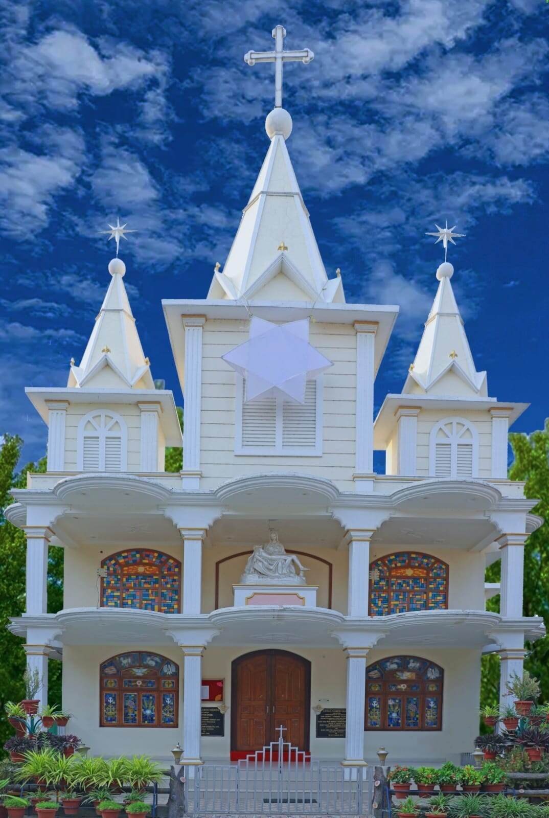 little flower ashram, salempur